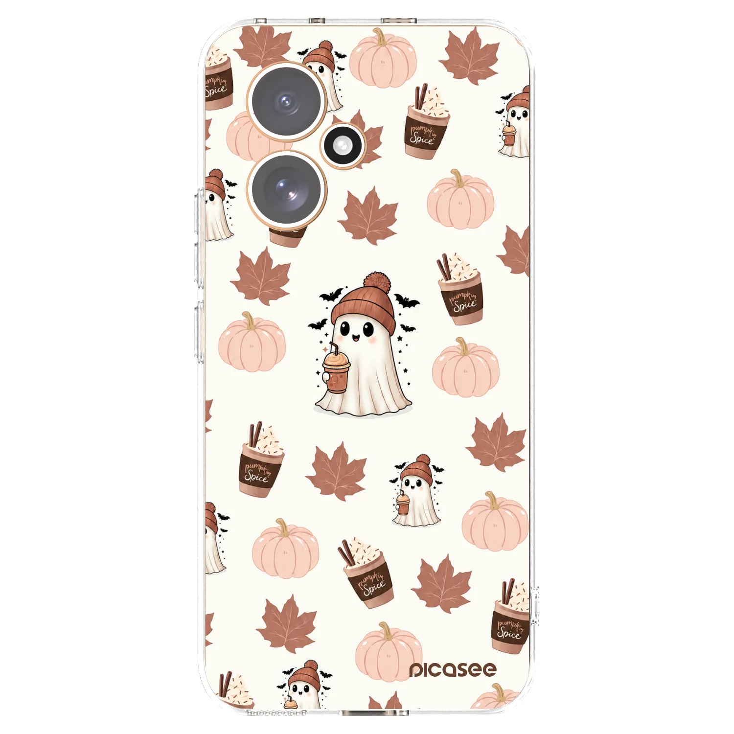 Picasee διαφανής θήκη σιλικόνης Honor 400 5G - Pumpkin spice