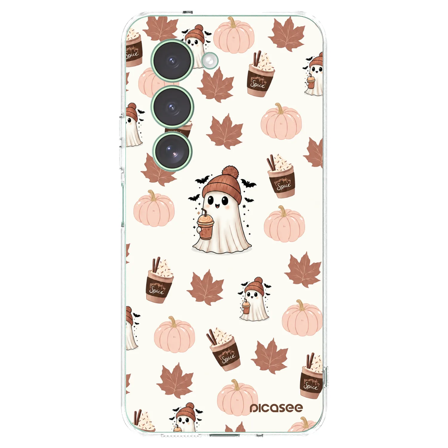 Picasee διαφανής θήκη σιλικόνης Xiaomi Redmi 15 5G - Pumpkin spice