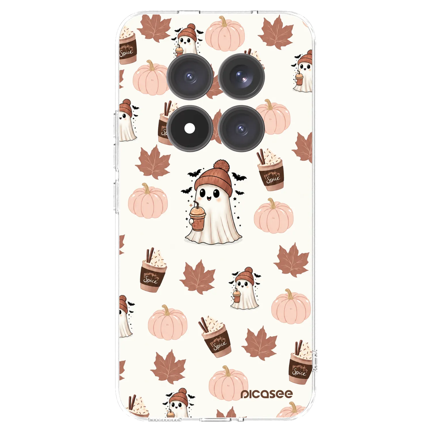 Picasee διαφανής θήκη σιλικόνης Xiaomi Redmi Note 15 Pro+ - Pumpkin spice