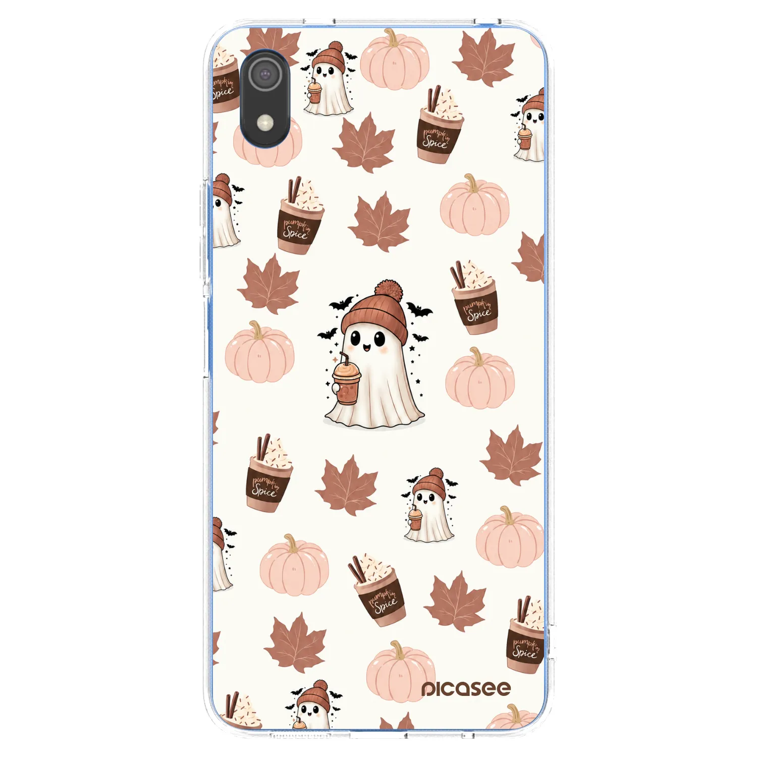 Picasee διαφανής θήκη σιλικόνης Xiaomi Redmi 7A - Pumpkin spice