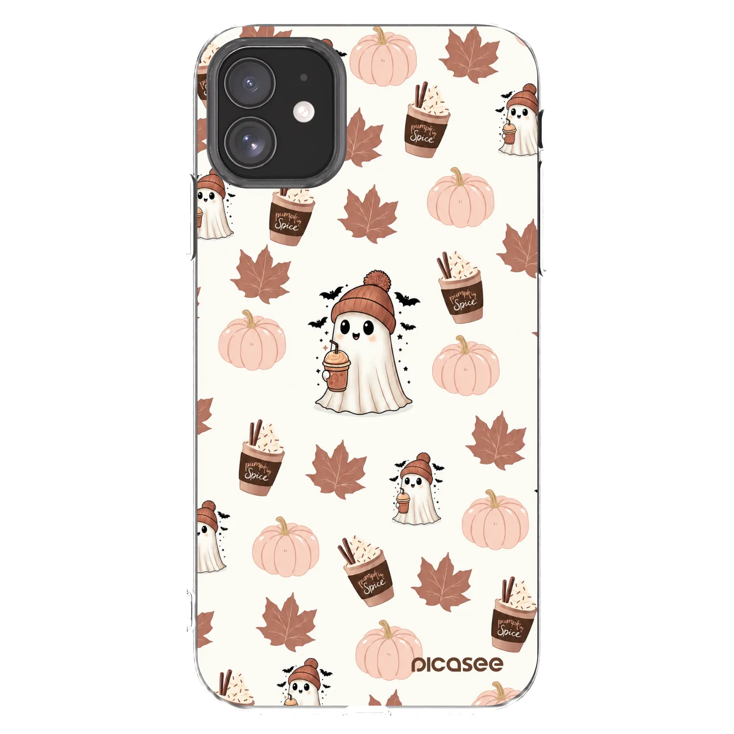 Picasee διαφανής θήκη σιλικόνης Apple iPhone 11 - Pumpkin spice
