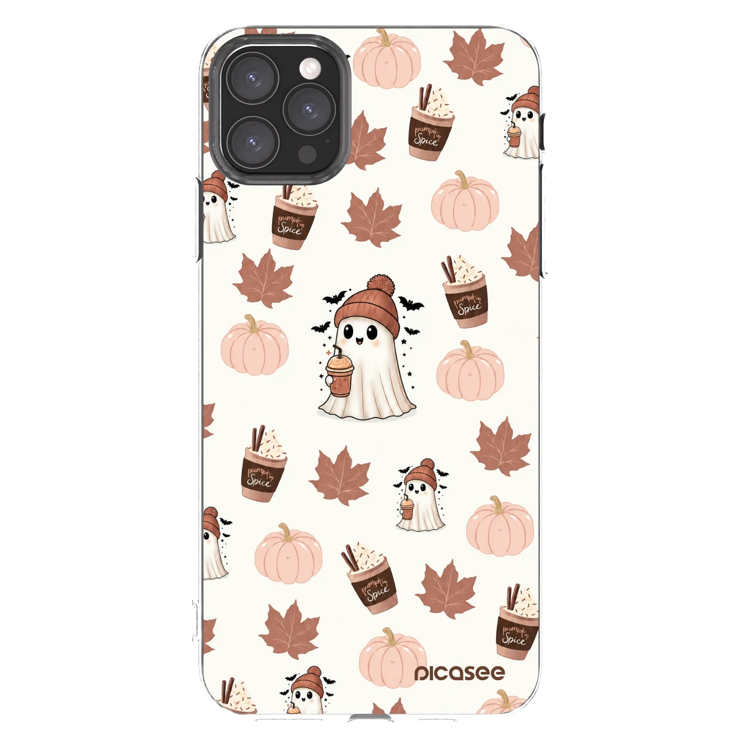 Picasee διαφανής θήκη σιλικόνης Apple iPhone 11 Pro Max - Pumpkin spice