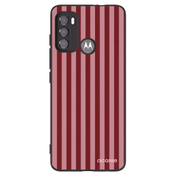 Picasee Μαύρη θήκη σιλικόνης για Motorola Moto G60 - Dawn