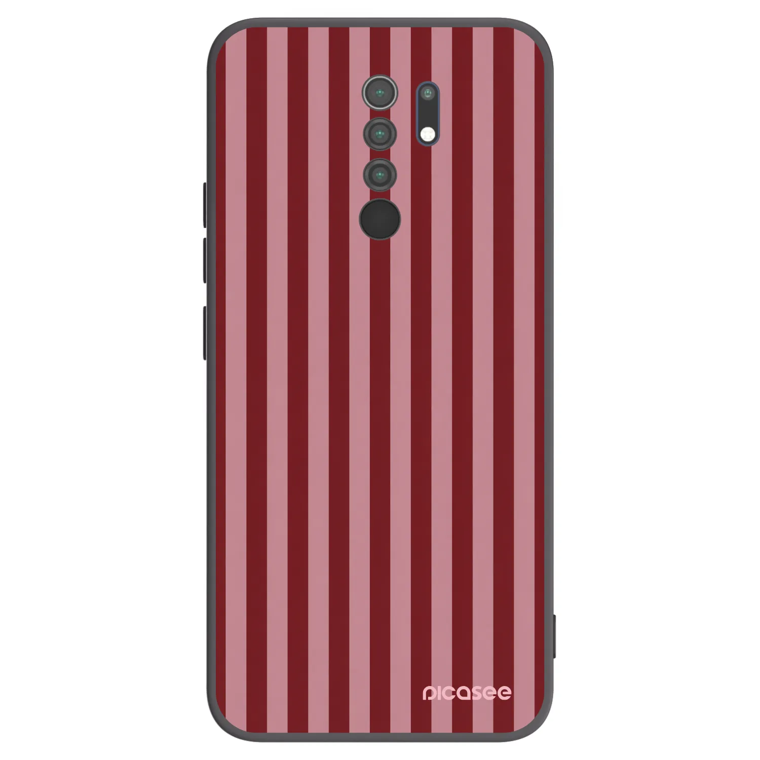Picasee Μαύρη θήκη σιλικόνης για Xiaomi Redmi 9 - Dawn