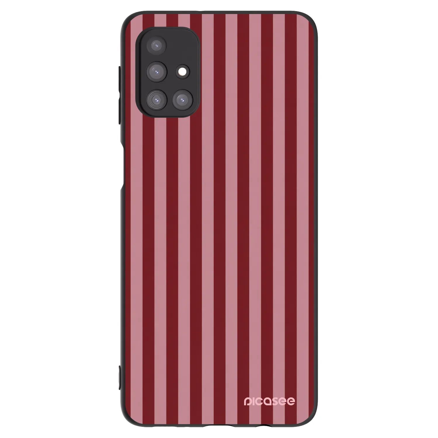 Picasee Μαύρη θήκη σιλικόνης για Samsung Galaxy M31s - Dawn
