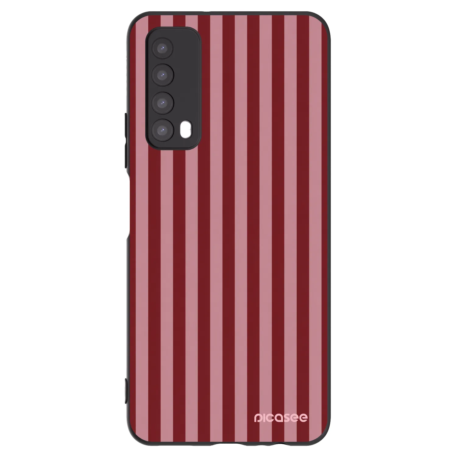 Picasee Μαύρη θήκη σιλικόνης για Huawei P Smart 2021 - Dawn