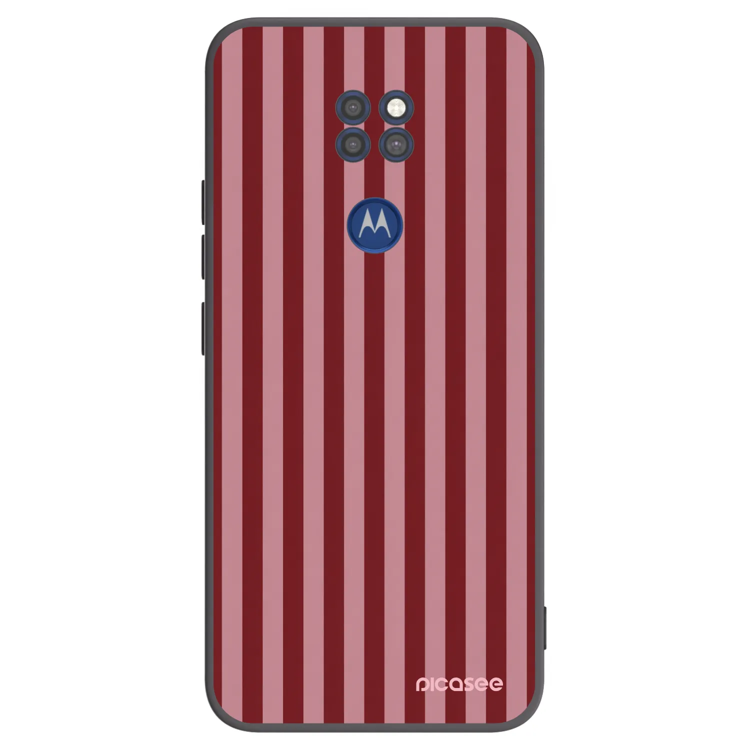 Picasee Μαύρη θήκη σιλικόνης για Motorola Moto G9 Play - Dawn