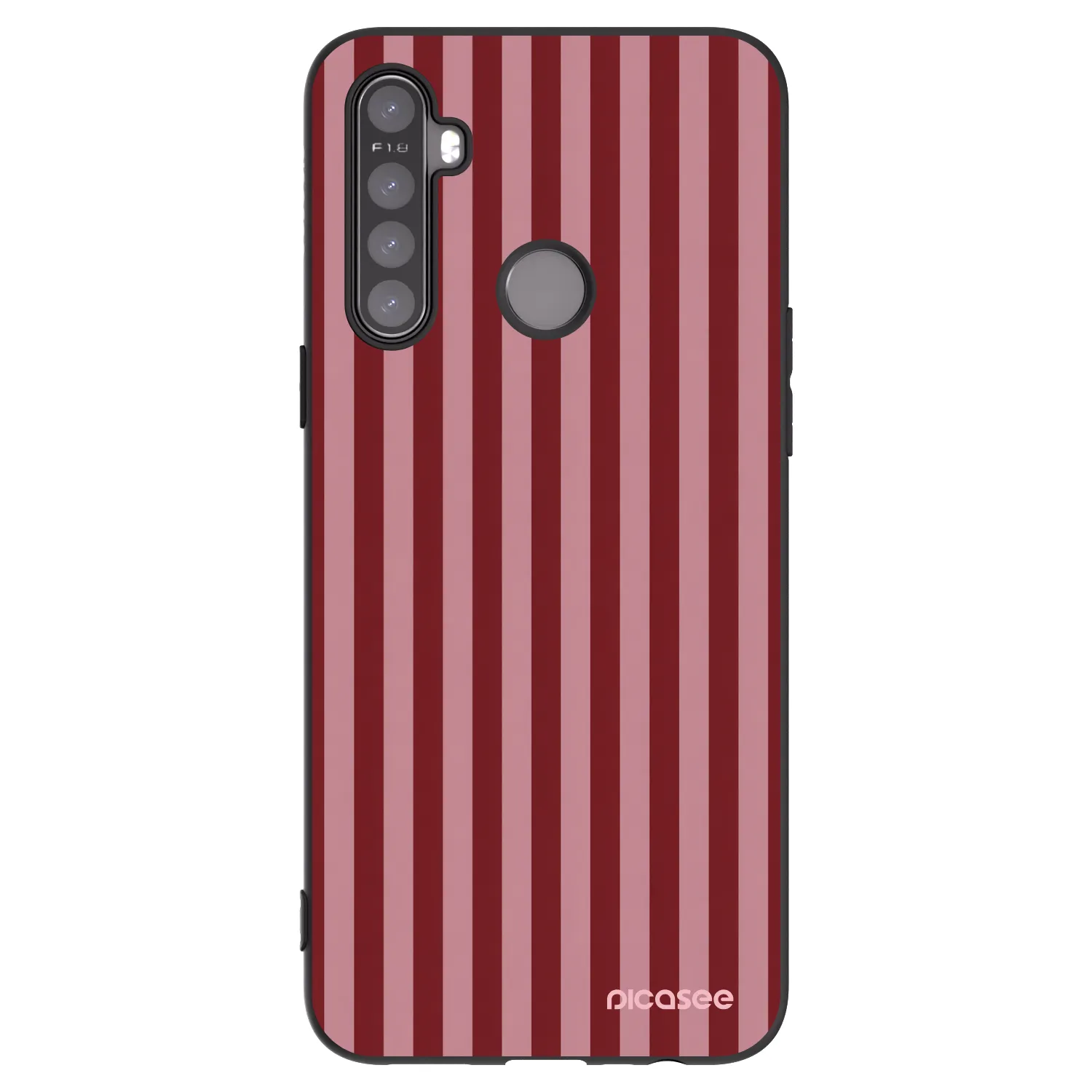 Picasee Μαύρη θήκη σιλικόνης για Realme 6i - Dawn