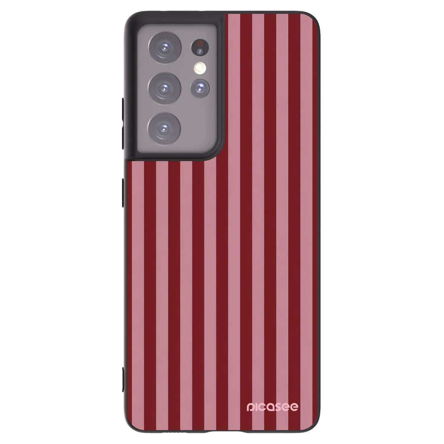 Picasee Μαύρη θήκη σιλικόνης για Samsung Galaxy S21 Ultra 5G G998B - Dawn