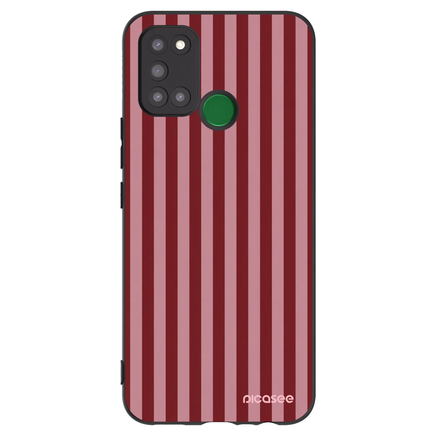 Picasee Μαύρη θήκη σιλικόνης για Realme 7i - Dawn
