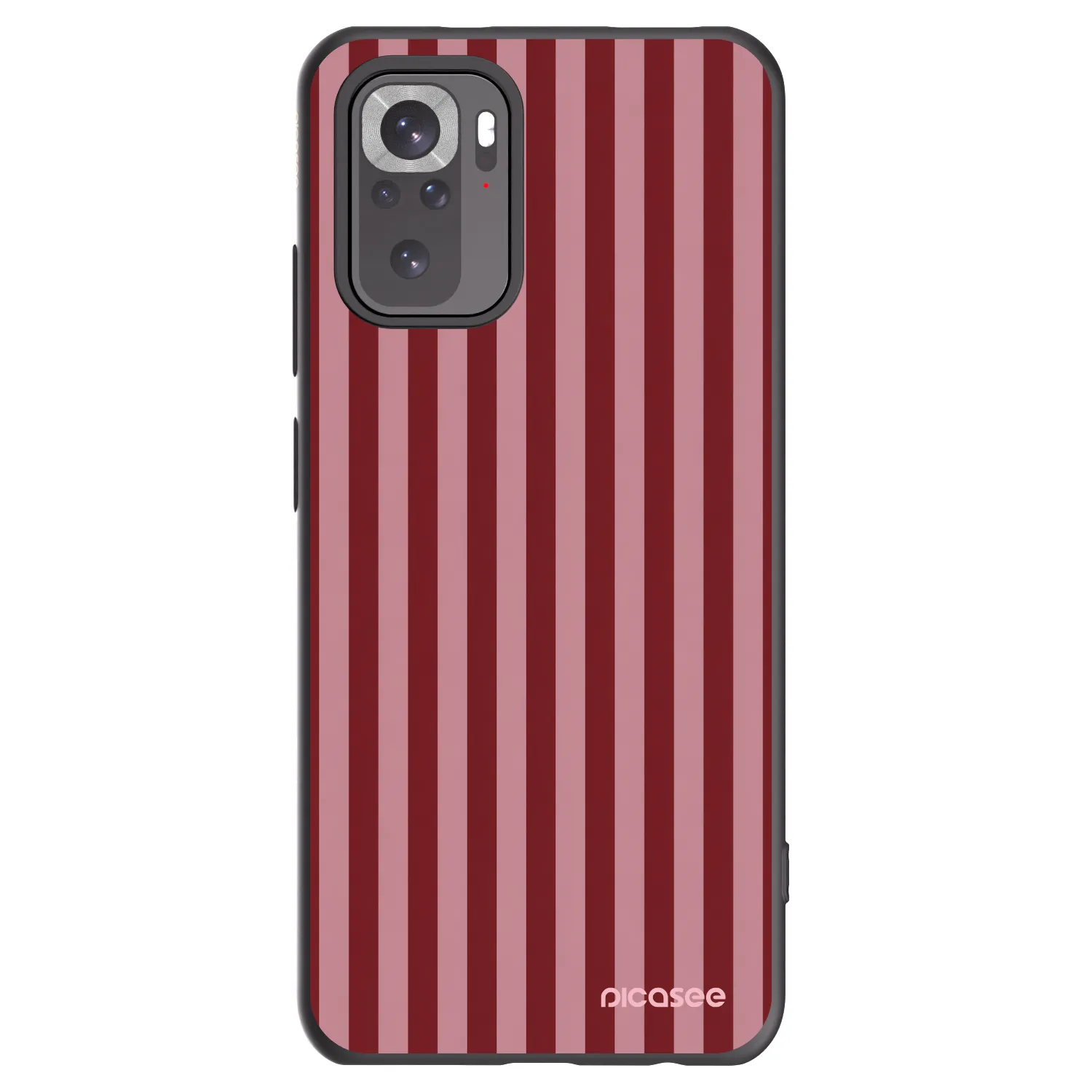 Picasee Μαύρη θήκη σιλικόνης για Xiaomi Redmi Note 10S - Dawn