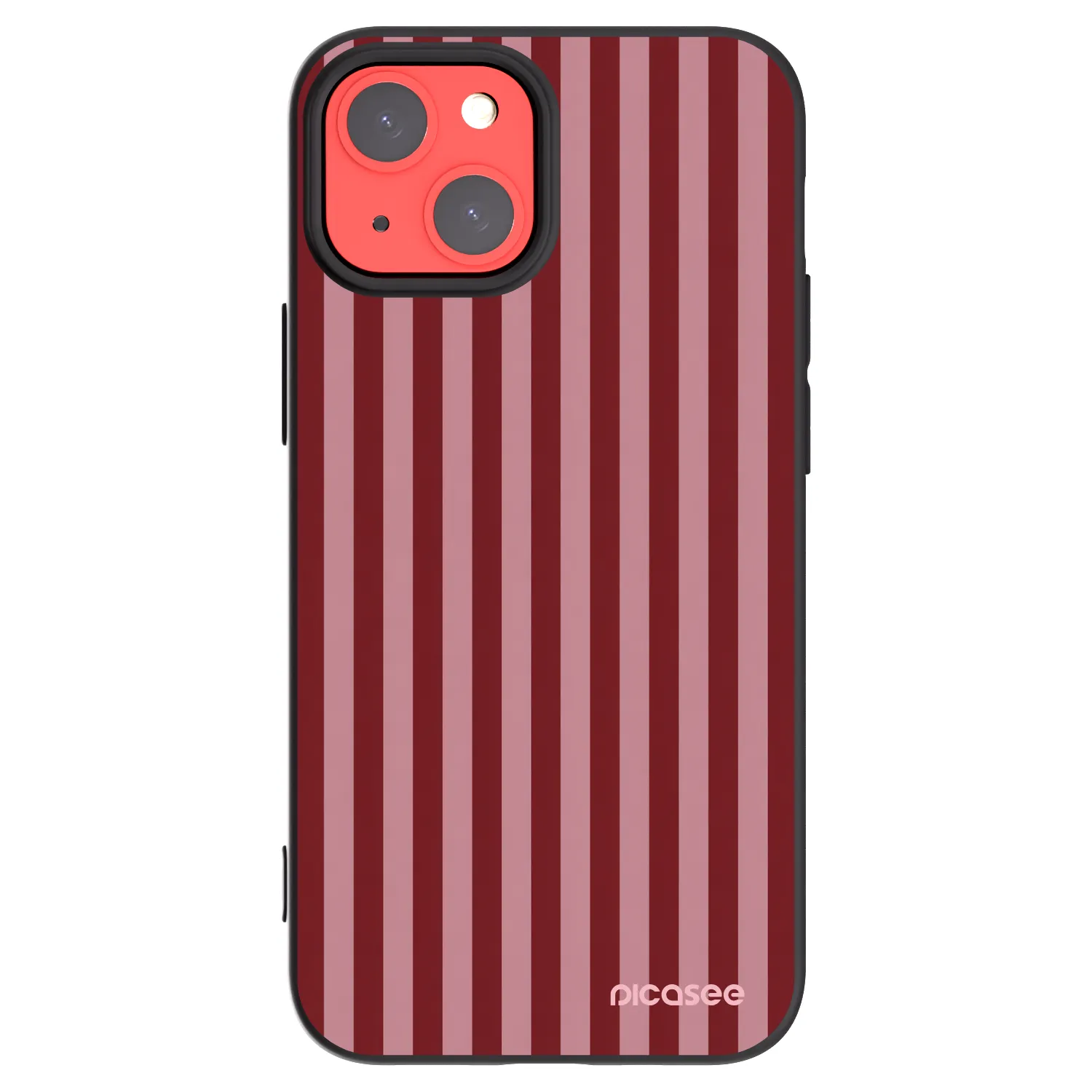 Picasee Μαύρη θήκη σιλικόνης για Apple iPhone 13 mini - Dawn