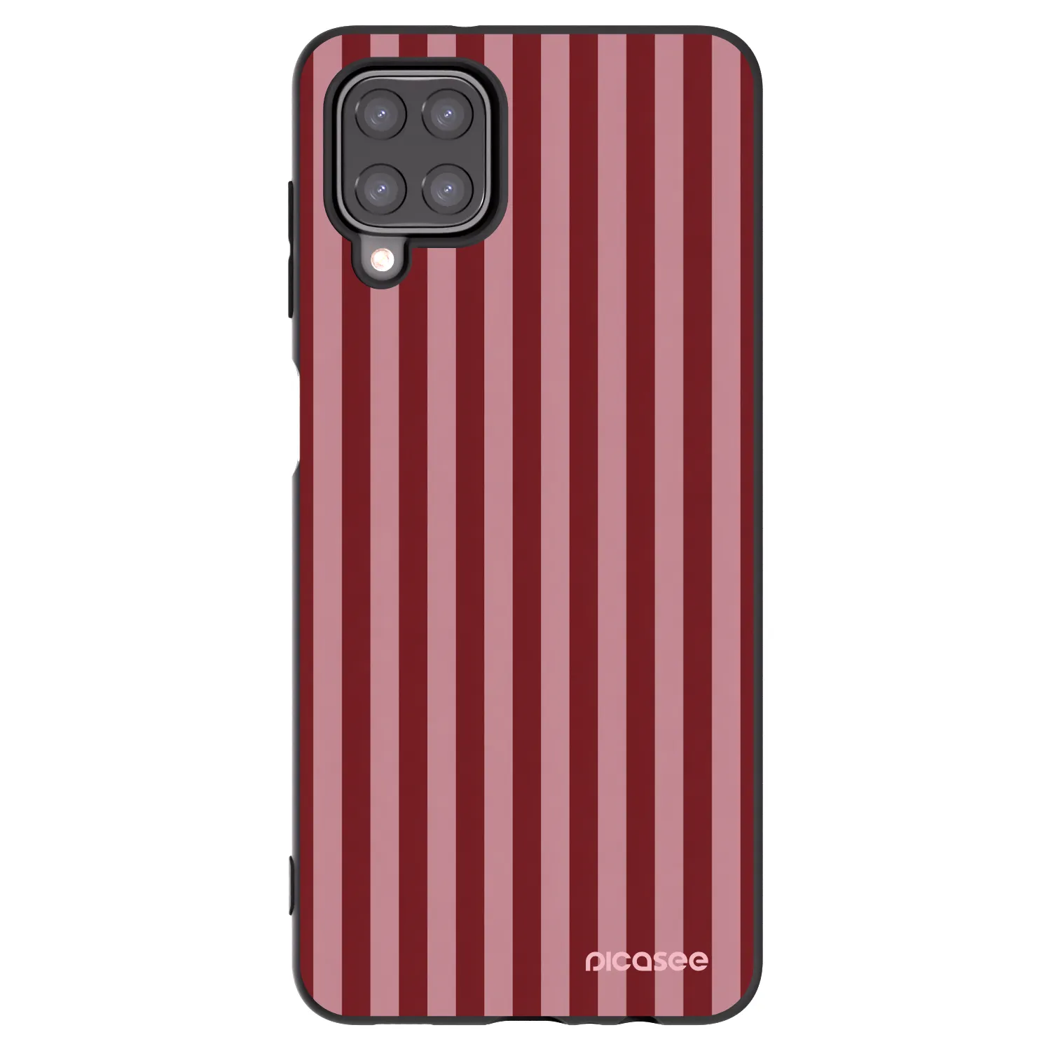 Picasee Μαύρη θήκη σιλικόνης για Samsung Galaxy M12 M127F - Dawn