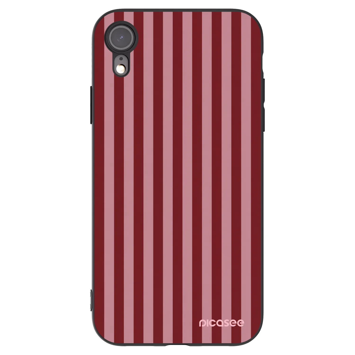 Picasee Μαύρη θήκη σιλικόνης για Apple iPhone XR - Dawn