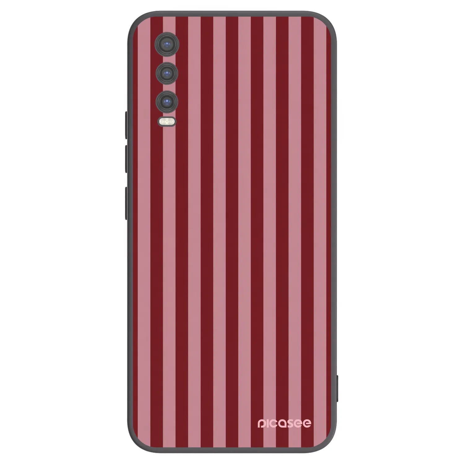 Picasee Μαύρη θήκη σιλικόνης για Vivo Y20s - Dawn