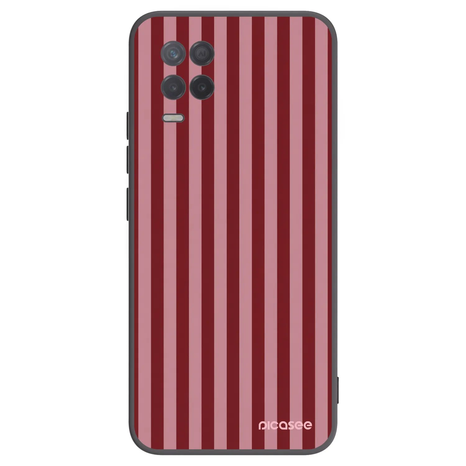 Picasee Μαύρη θήκη σιλικόνης για Realme 8 5G - Dawn