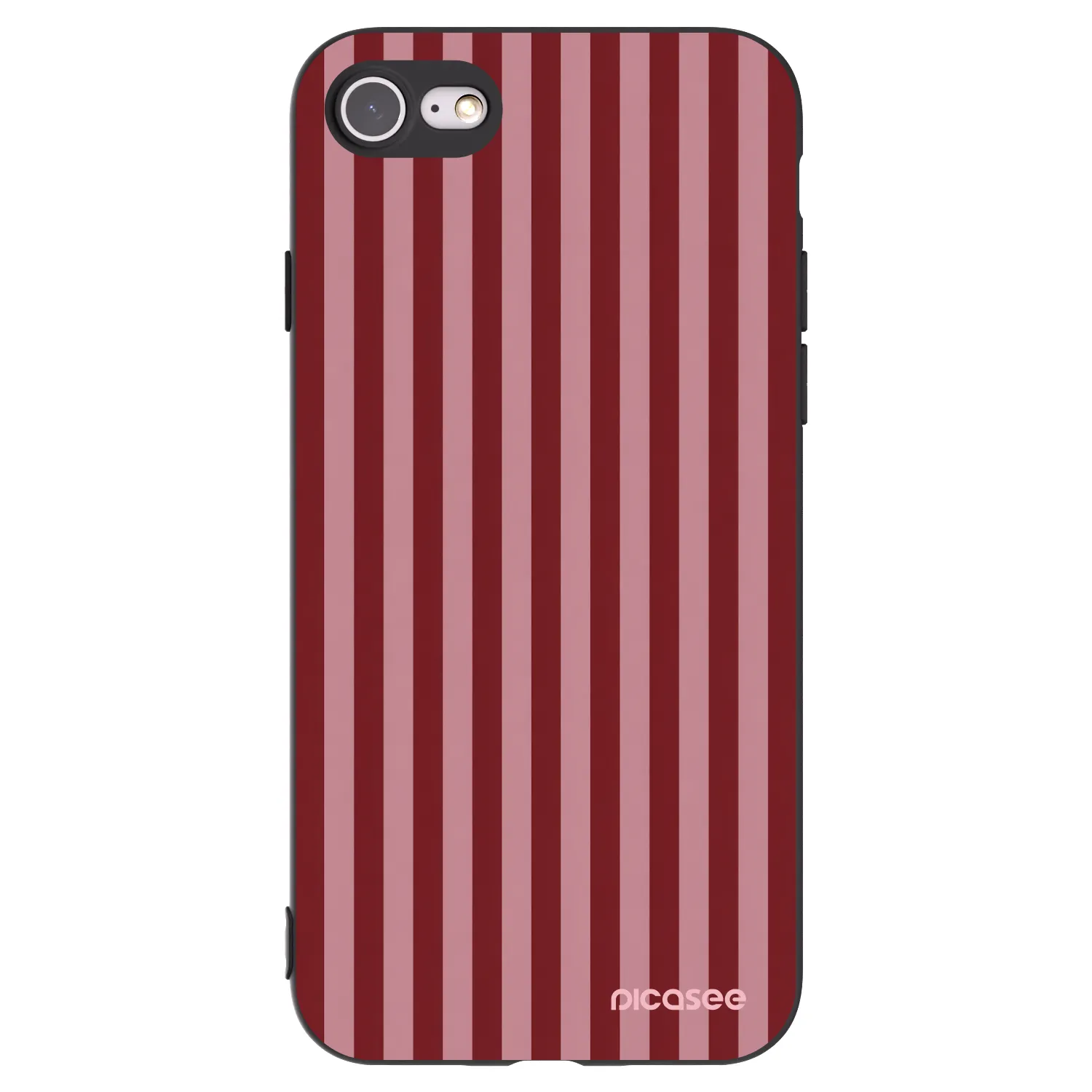 Picasee Μαύρη θήκη σιλικόνης για Apple iPhone SE 2022 - Dawn