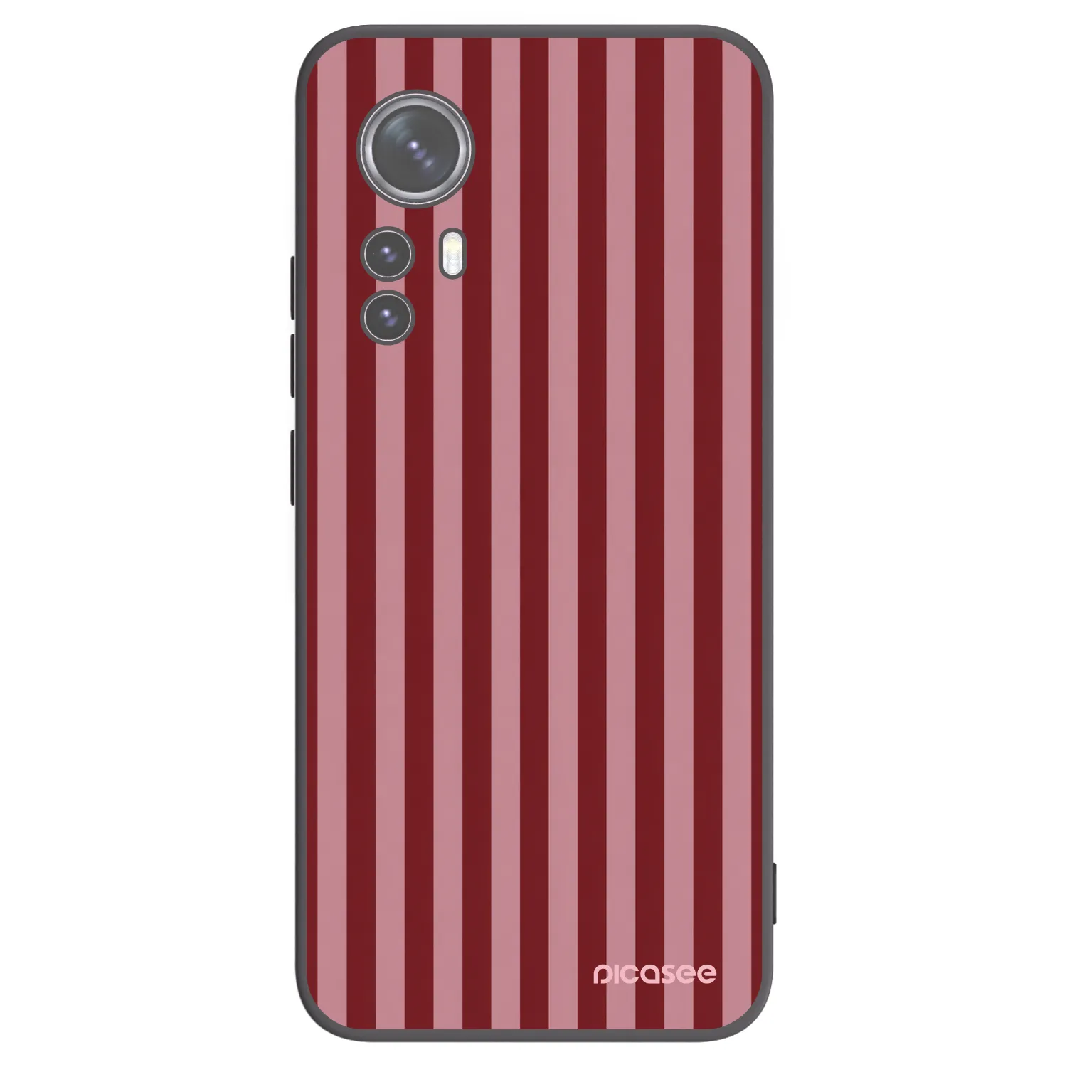 Picasee Μαύρη θήκη σιλικόνης για Xiaomi 12 - Dawn