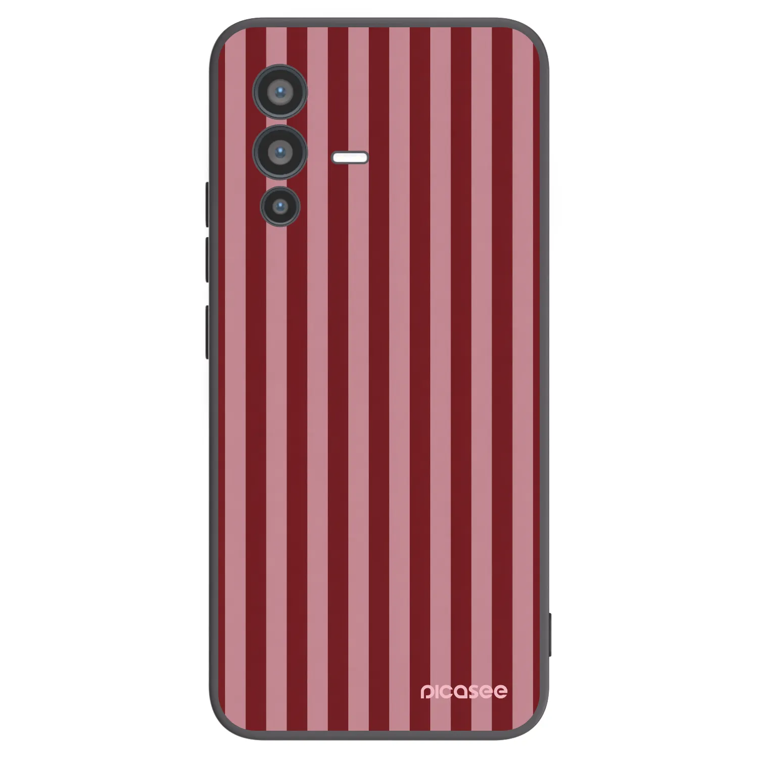 Picasee Μαύρη θήκη σιλικόνης για Vivo V23 5G - Dawn