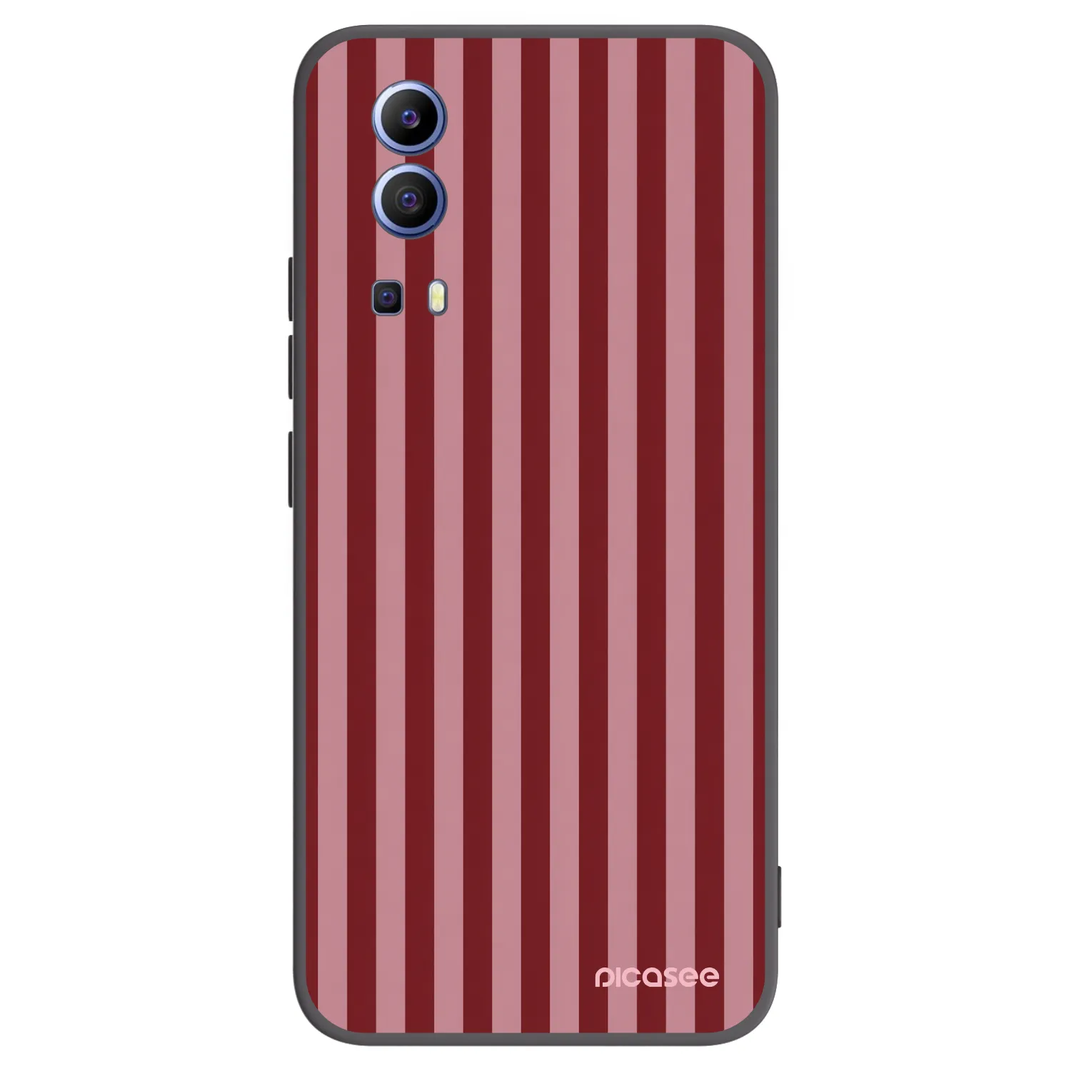 Picasee Μαύρη θήκη σιλικόνης για Vivo Y52 5G - Dawn