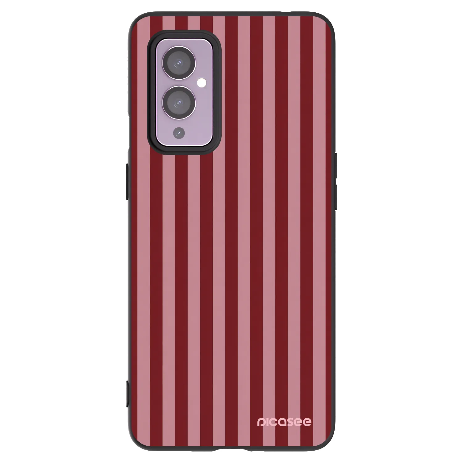 Picasee Μαύρη θήκη σιλικόνης για OnePlus 9 - Dawn