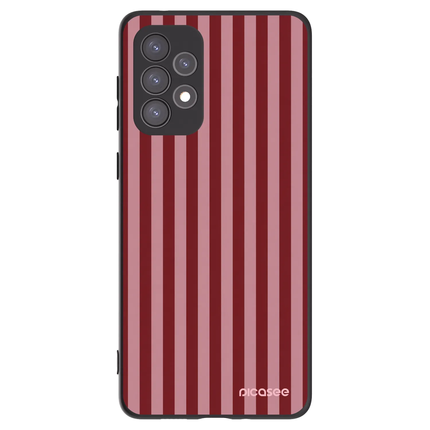 Picasee Μαύρη θήκη σιλικόνης για Samsung Galaxy A73 5G - Dawn