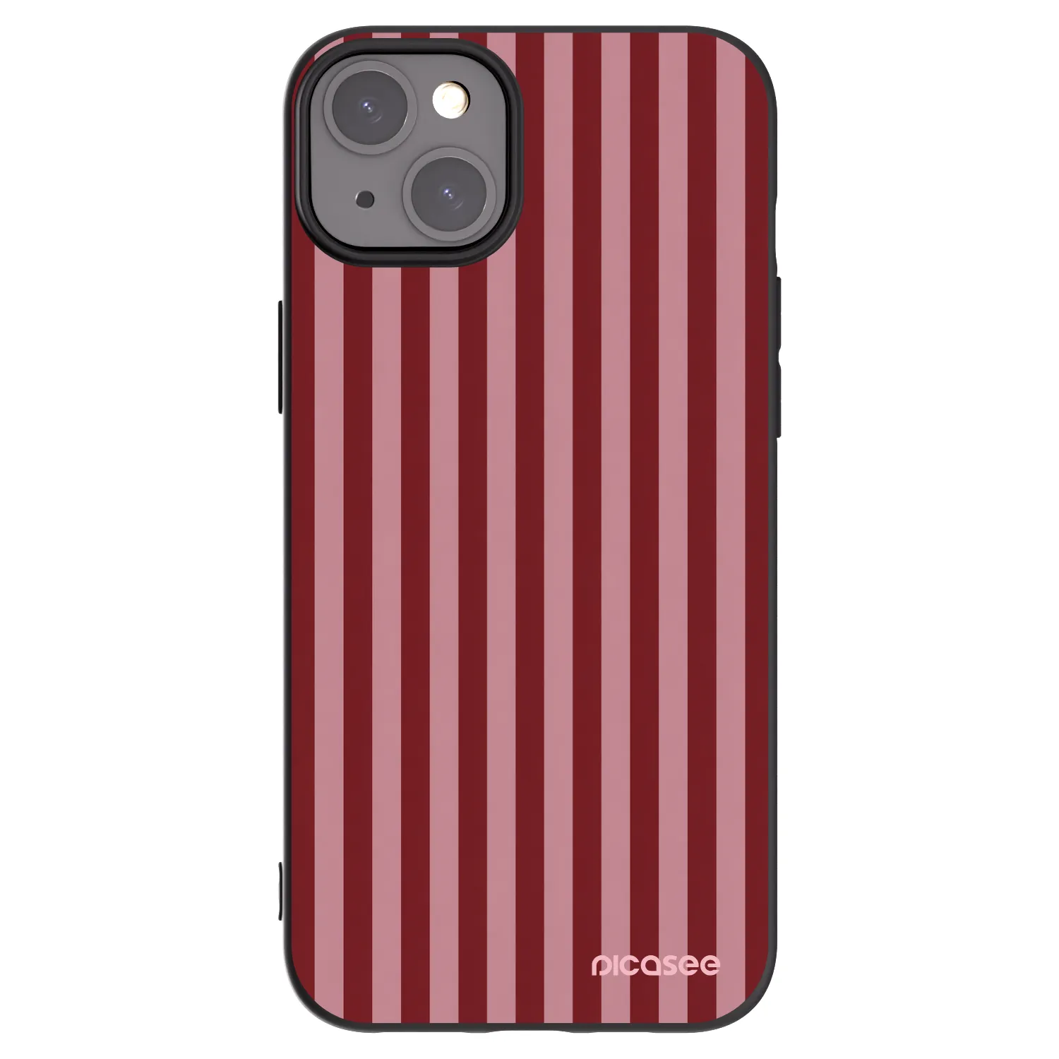 Picasee Μαύρη θήκη σιλικόνης για Apple iPhone 15 Plus - Dawn