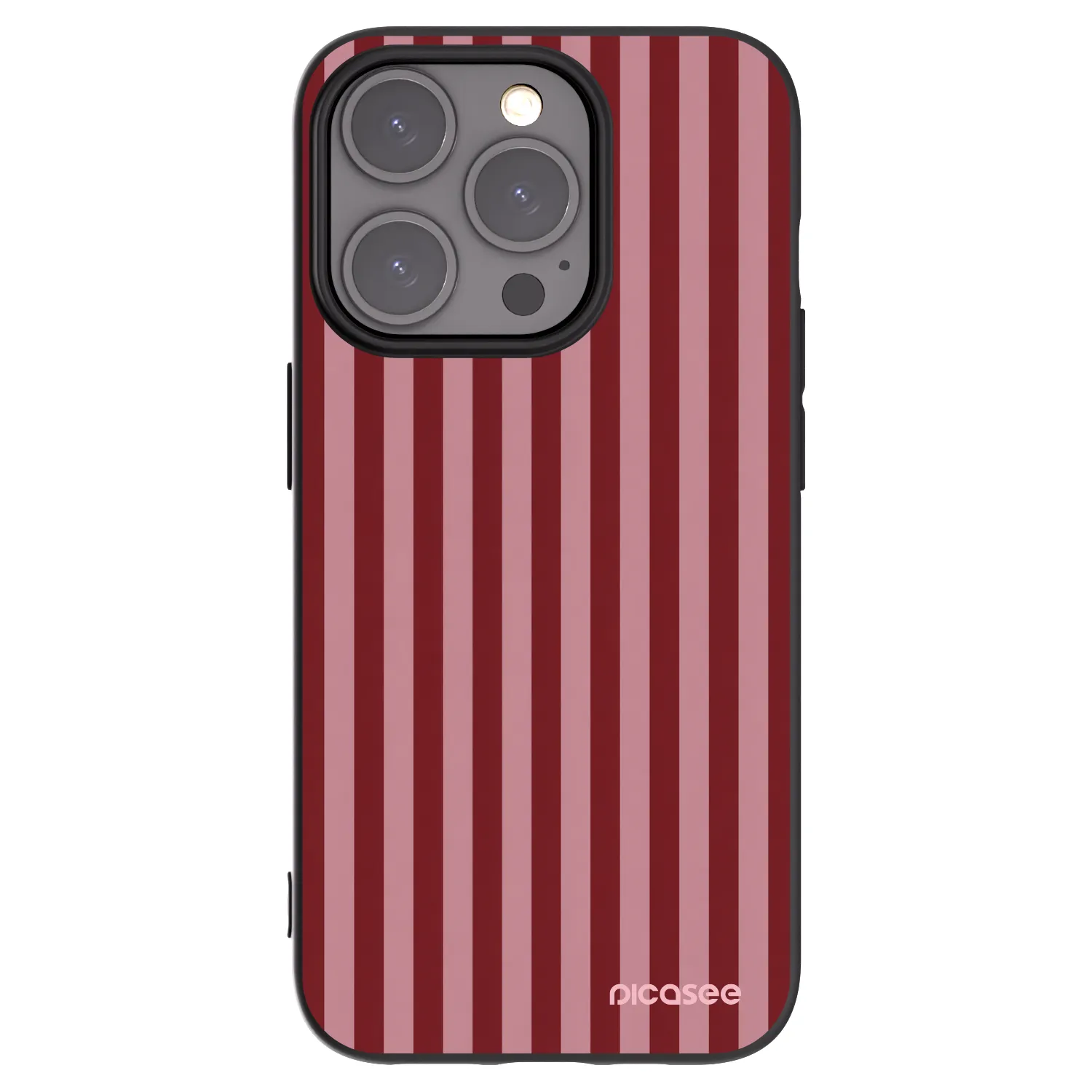 Picasee Μαύρη θήκη σιλικόνης για Apple iPhone 15 Pro - Dawn