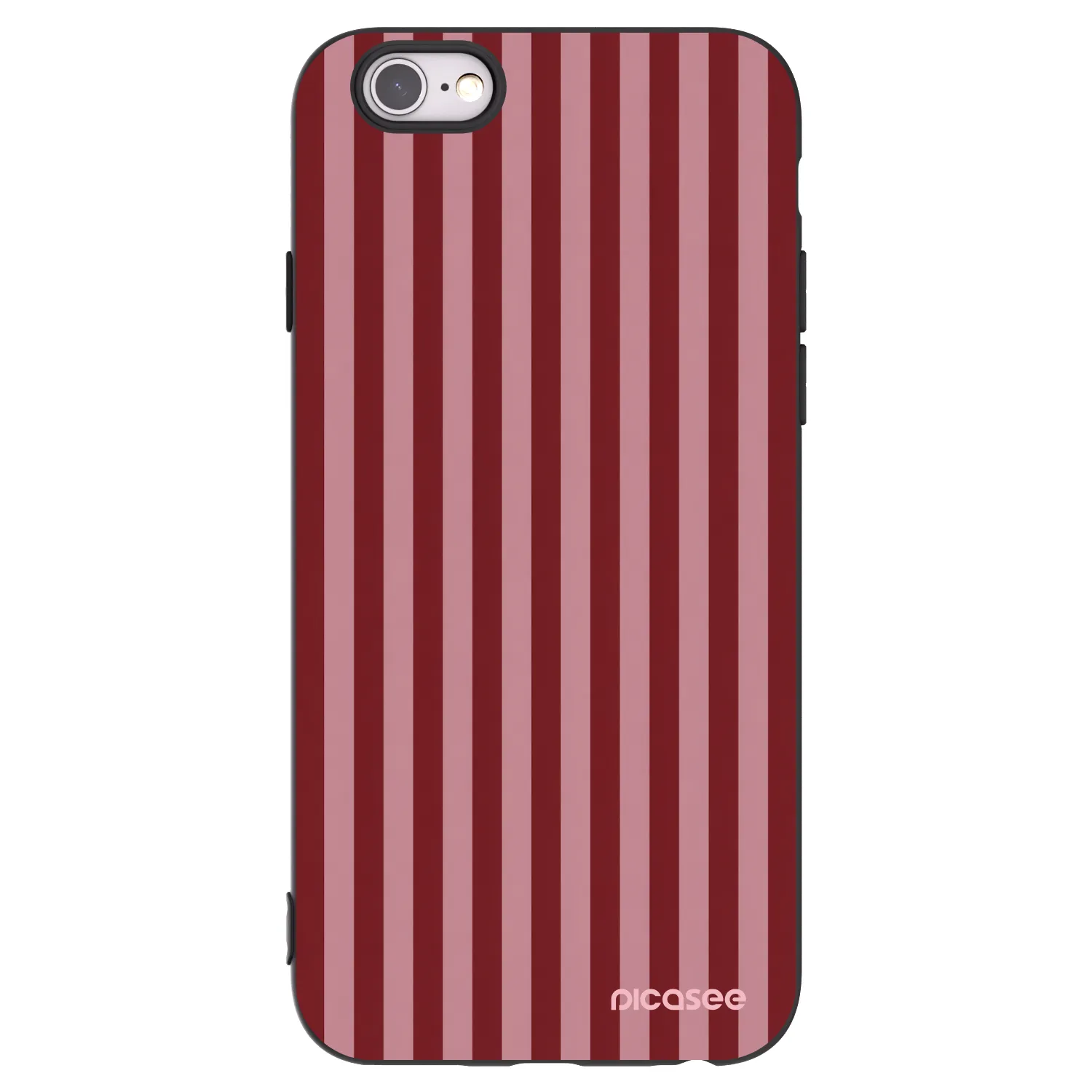 Picasee Μαύρη θήκη σιλικόνης για Apple iPhone 6/6S - Dawn