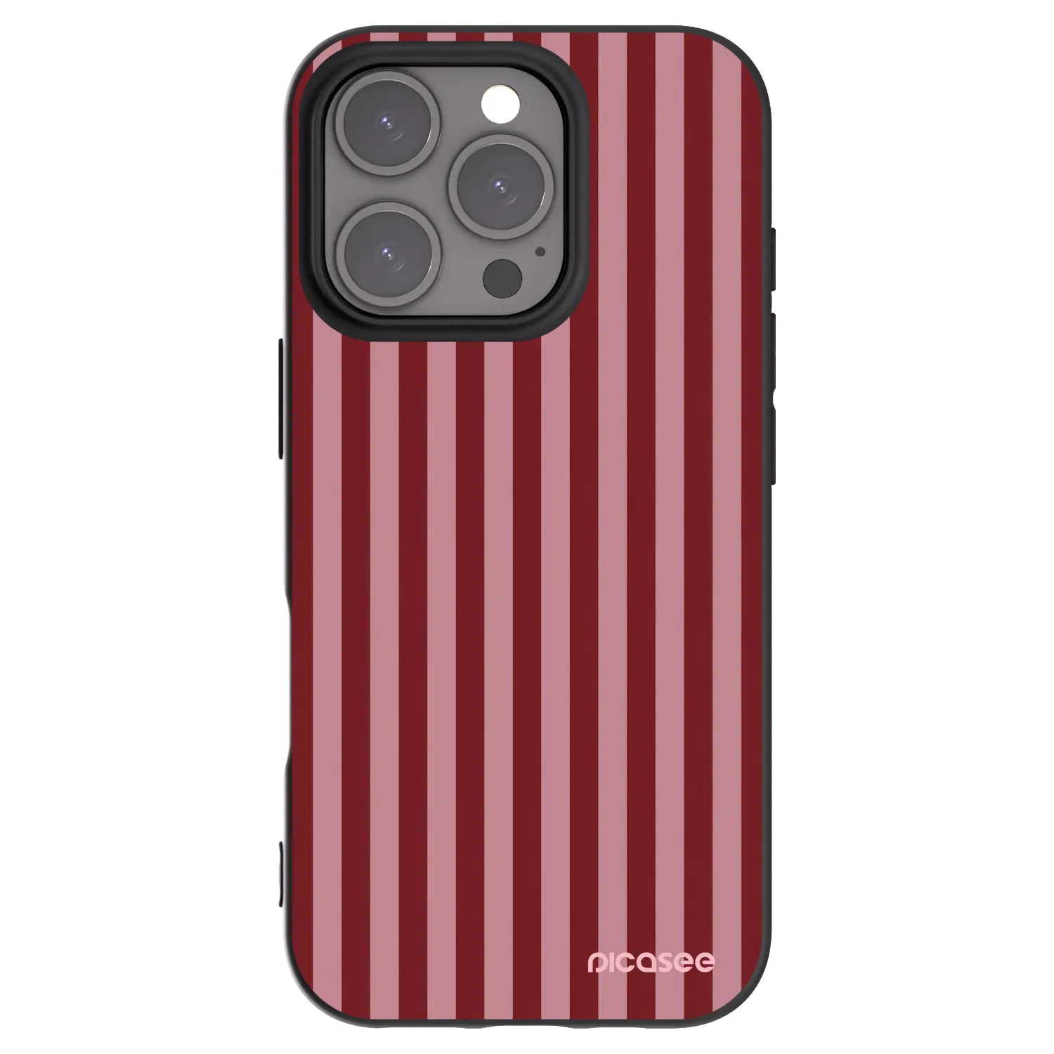 Picasee Μαύρη θήκη σιλικόνης για Apple iPhone 16 Pro - Dawn