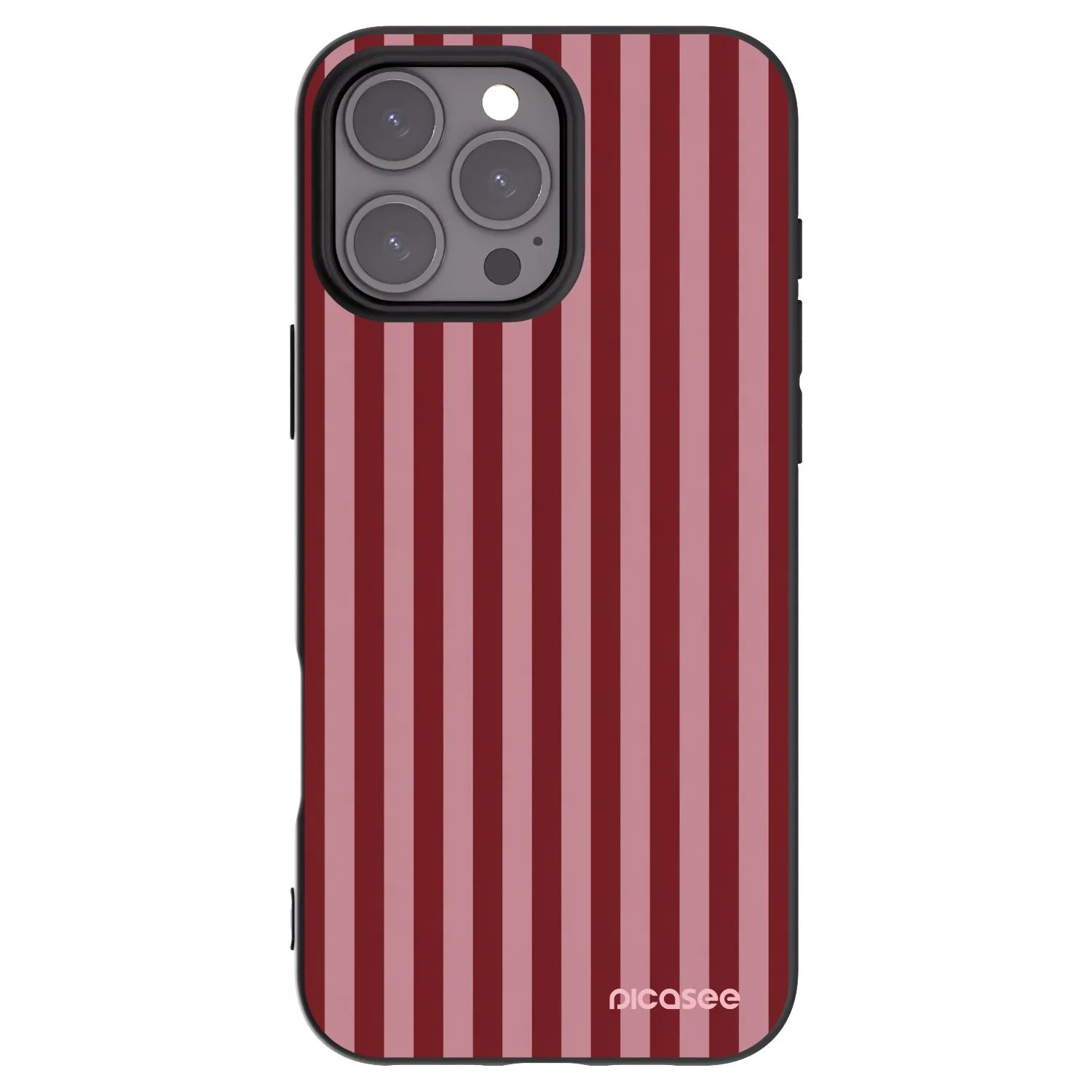 Picasee Μαύρη θήκη σιλικόνης για Apple iPhone 16 Pro Max - Dawn