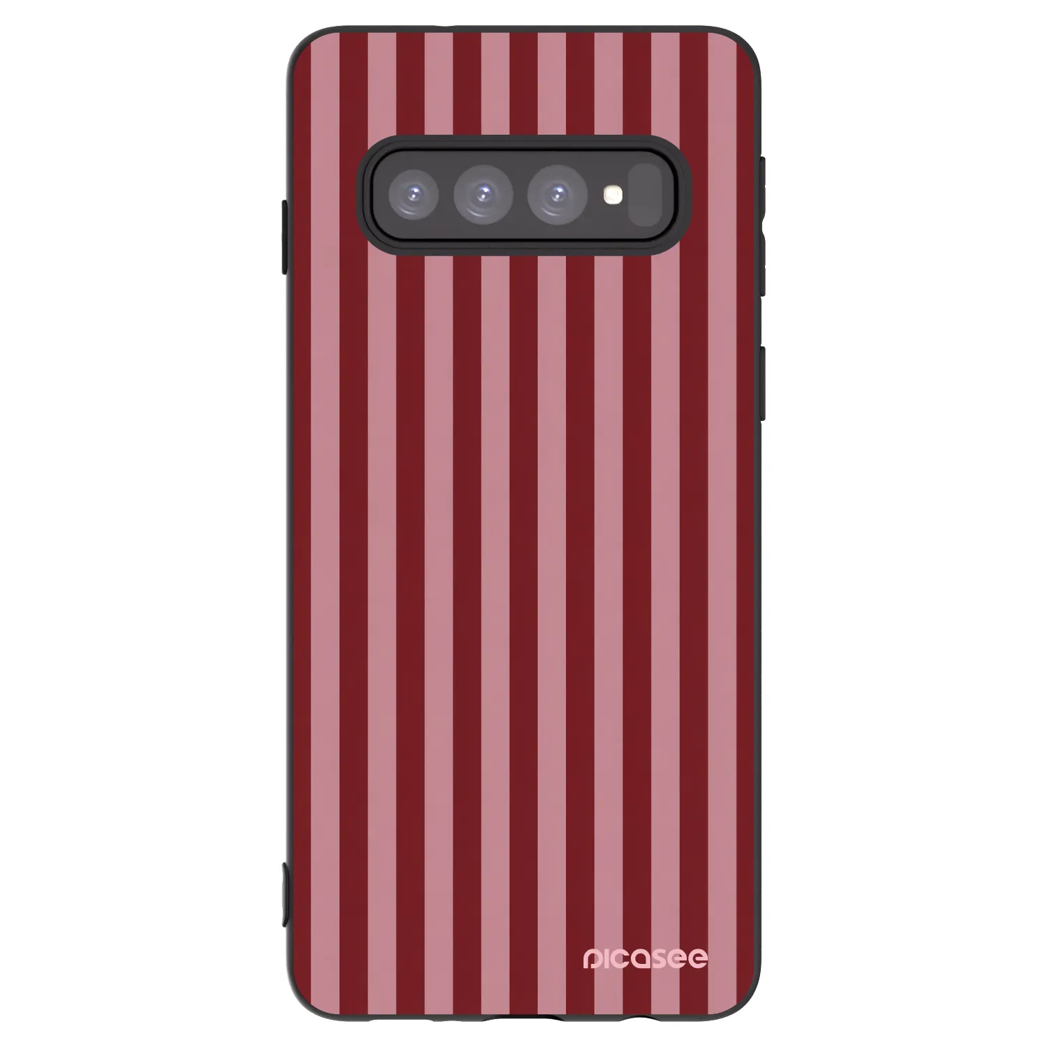 Picasee Μαύρη θήκη σιλικόνης για Samsung Galaxy S10 G973 - Dawn
