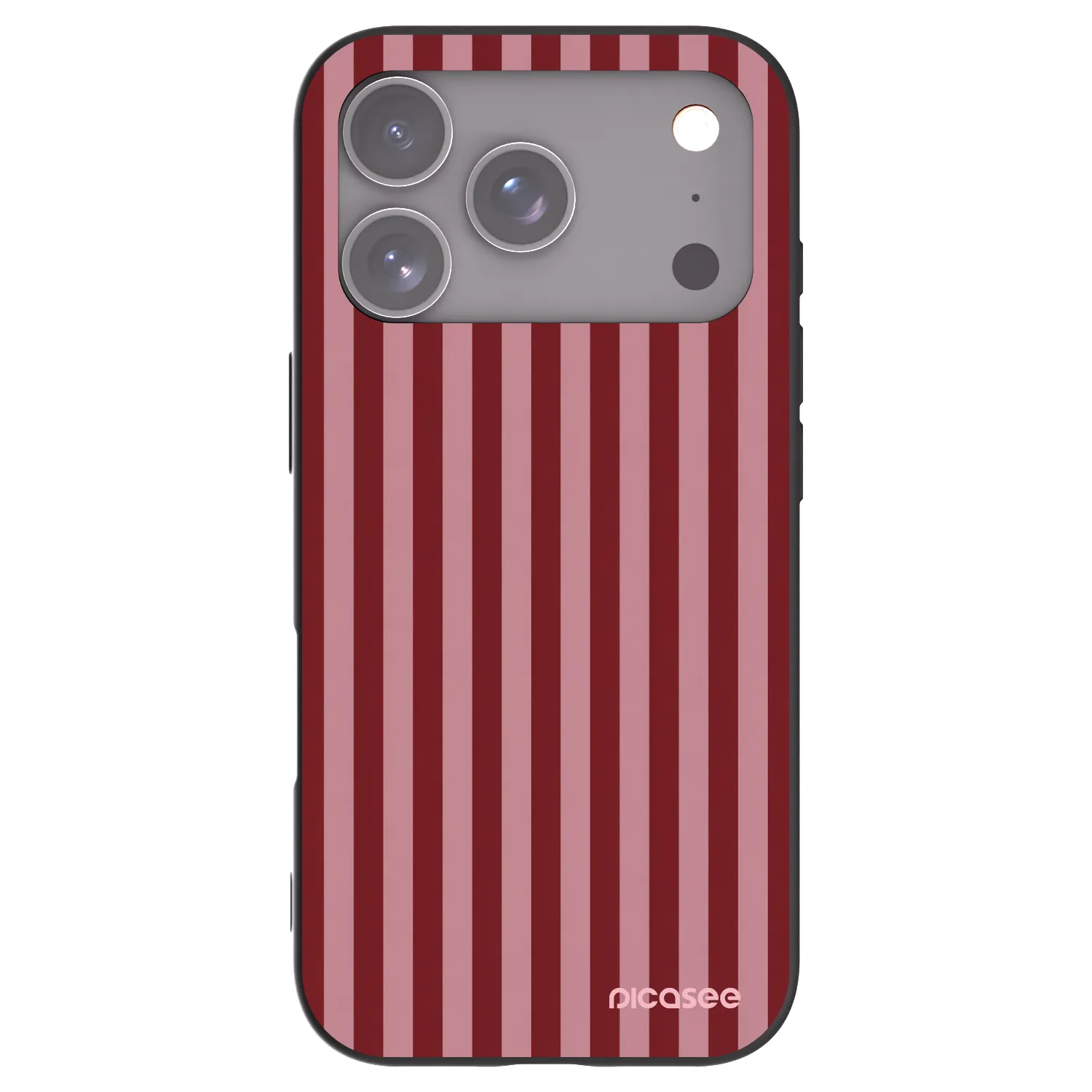 Picasee Μαύρη θήκη σιλικόνης για Apple iPhone 17 Pro - Dawn