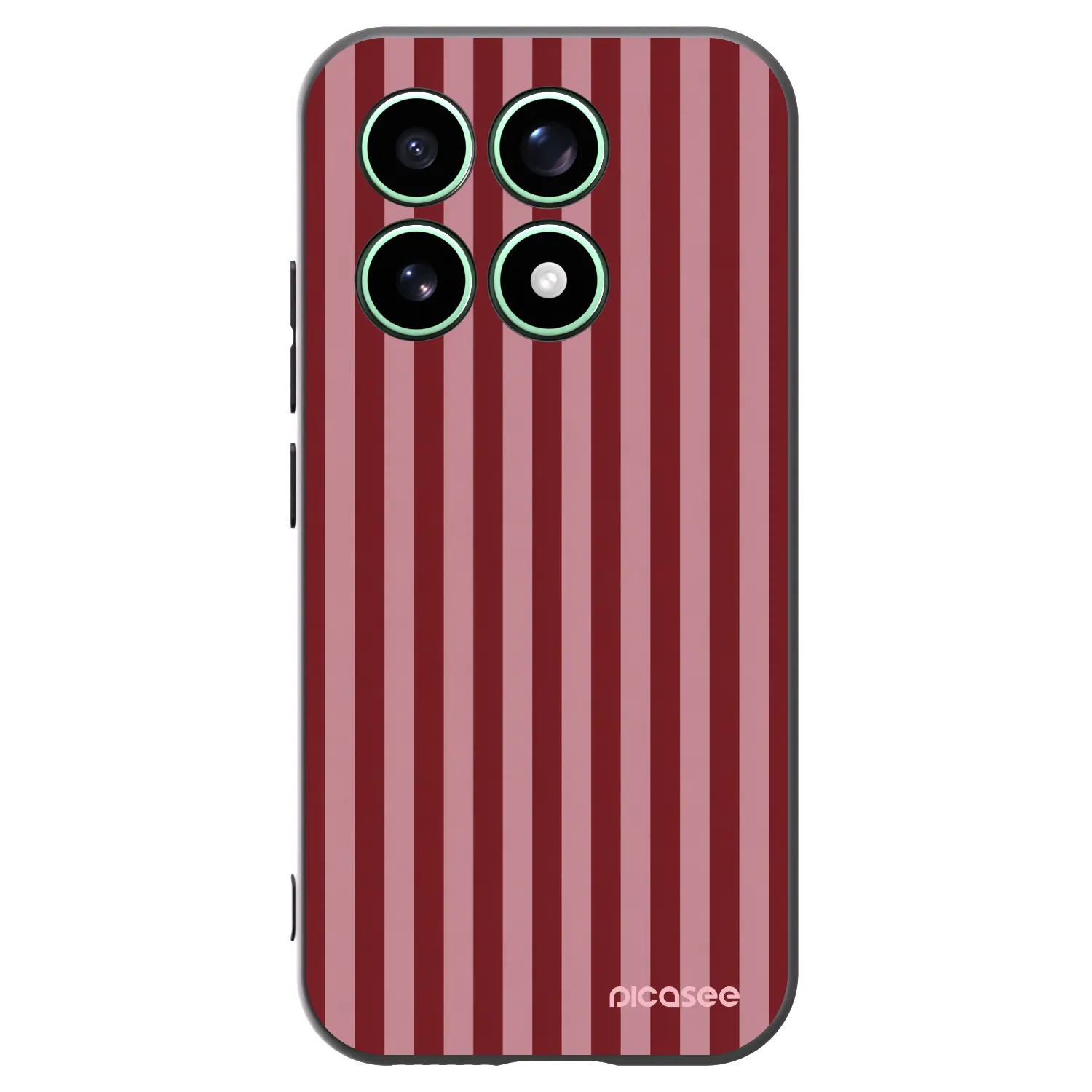 Picasee Μαύρη θήκη σιλικόνης για Xiaomi 17 - Dawn
