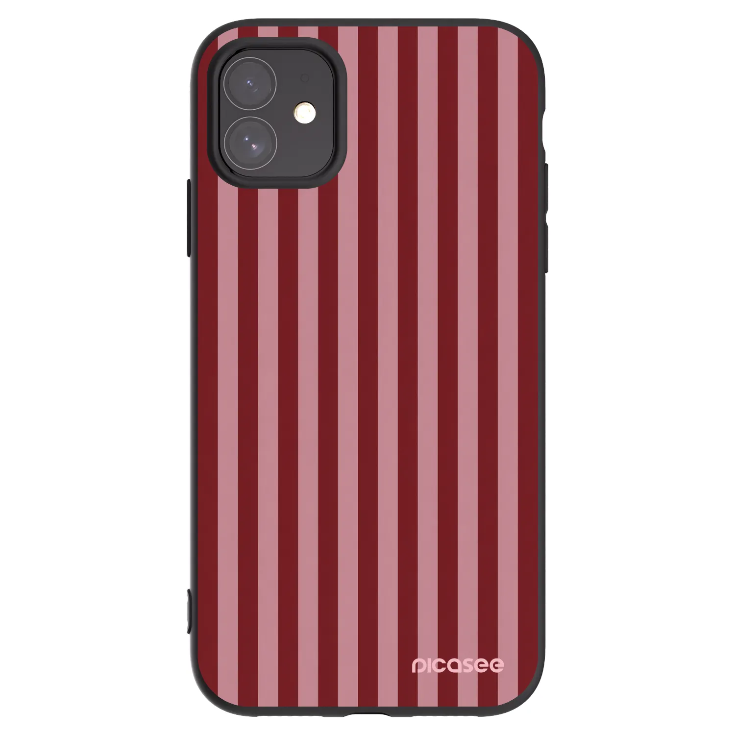 Picasee Μαύρη θήκη σιλικόνης για Apple iPhone 11 - Dawn