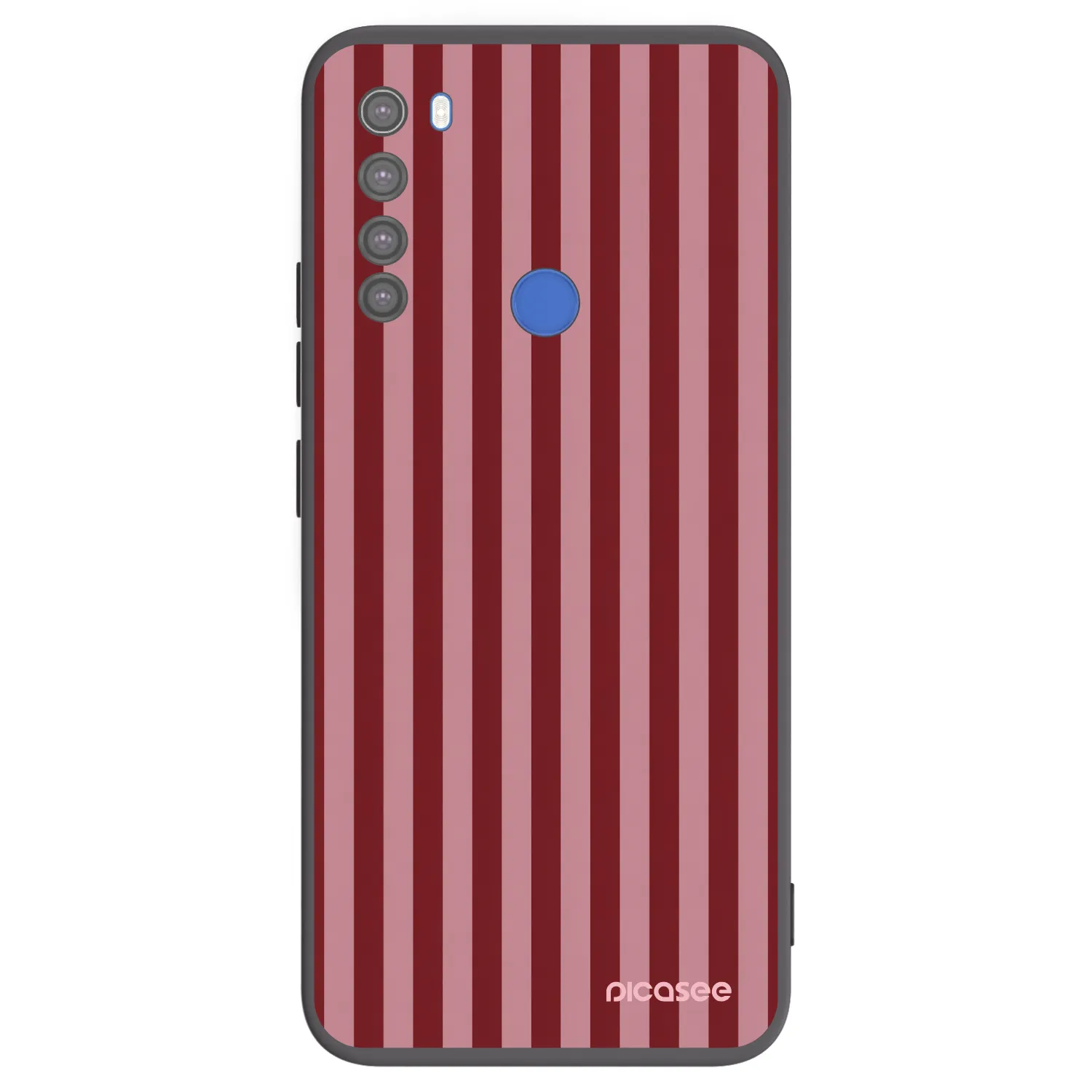 Picasee Μαύρη θήκη σιλικόνης για Xiaomi Redmi Note 8T - Dawn
