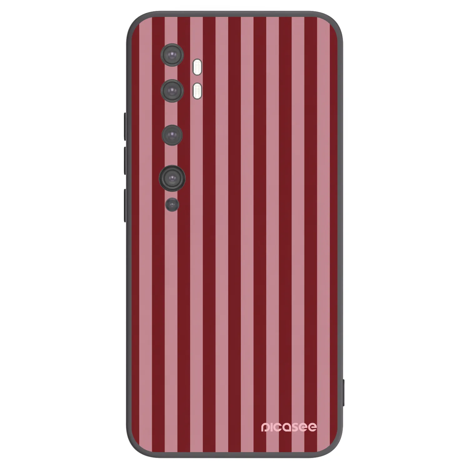 Picasee Μαύρη θήκη σιλικόνης για Xiaomi Mi Note 10 (Pro) - Dawn