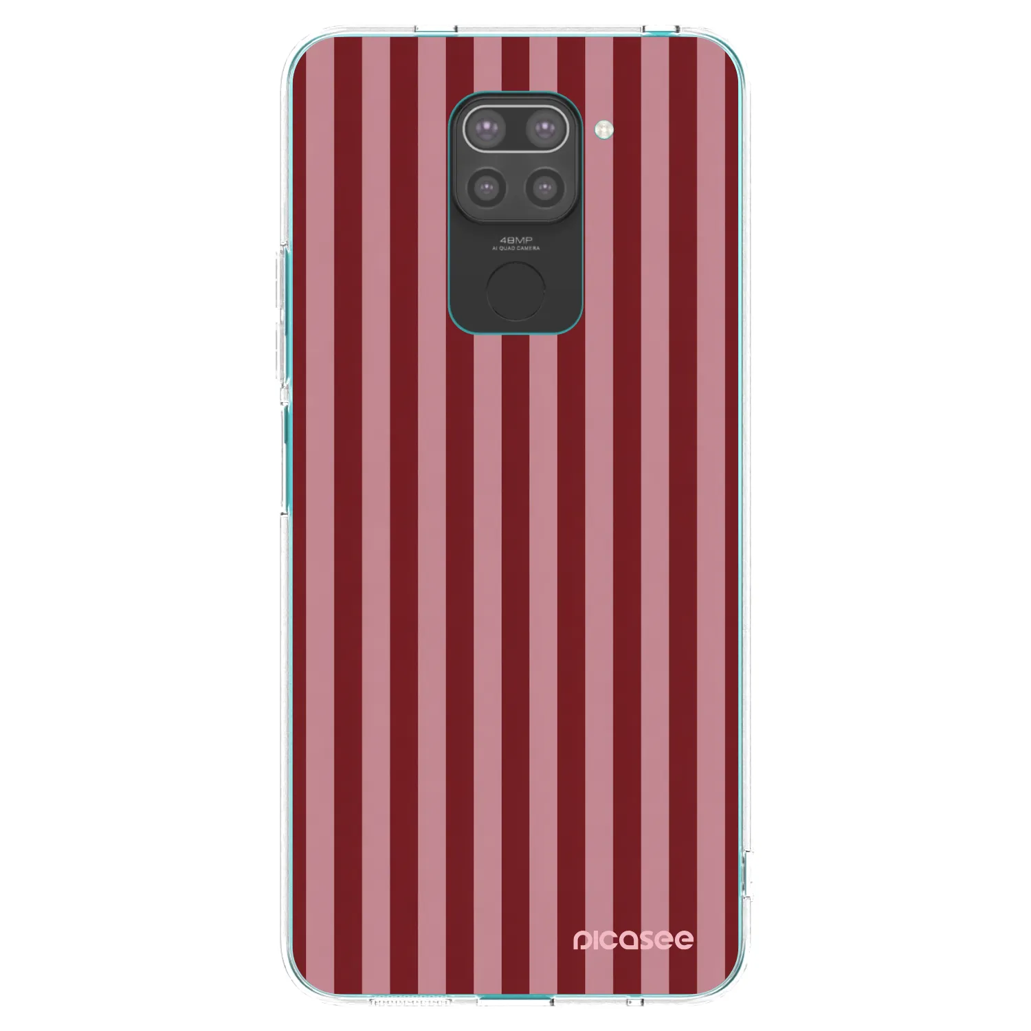 Picasee Μαύρη θήκη σιλικόνης για Xiaomi Redmi Note 9 - Dawn
