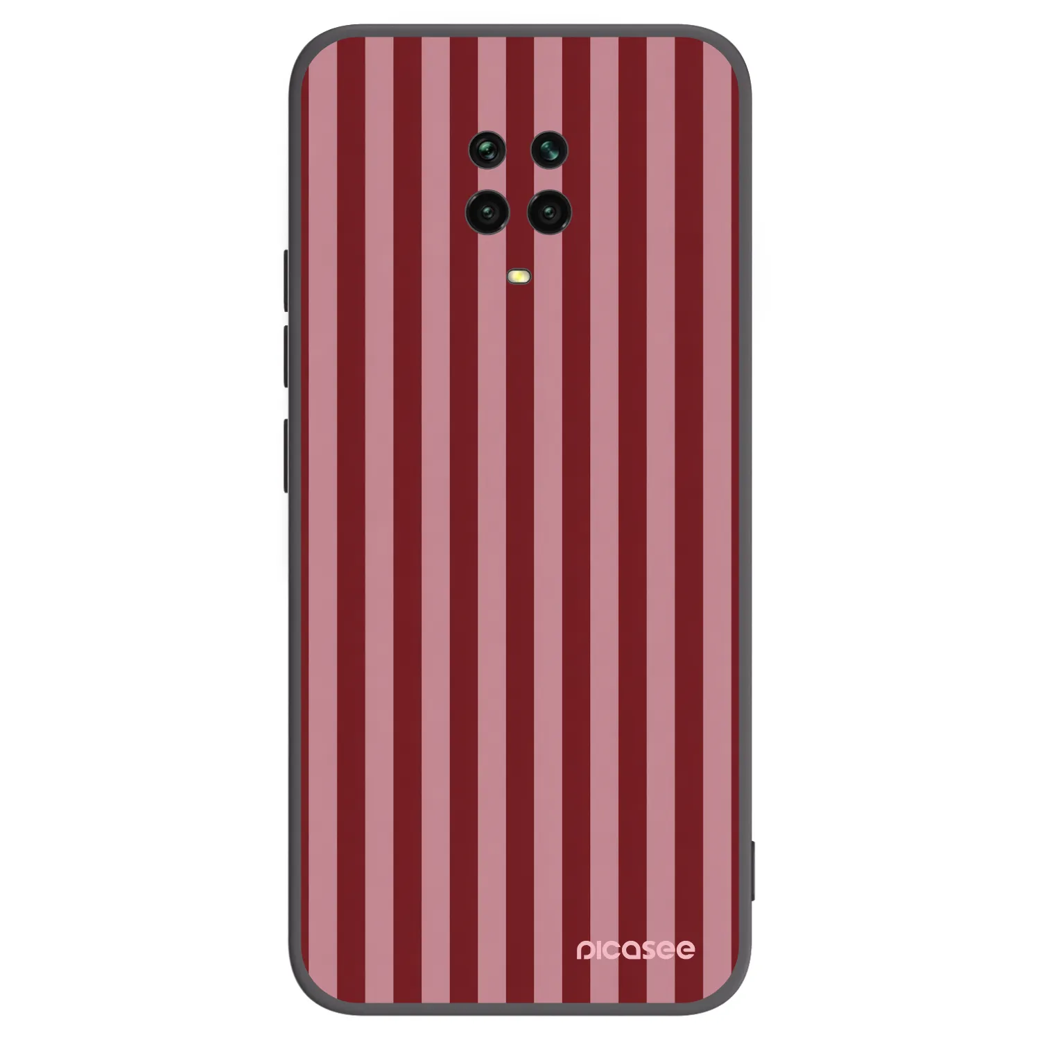 Picasee Μαύρη θήκη σιλικόνης για Xiaomi Redmi Note 9S - Dawn