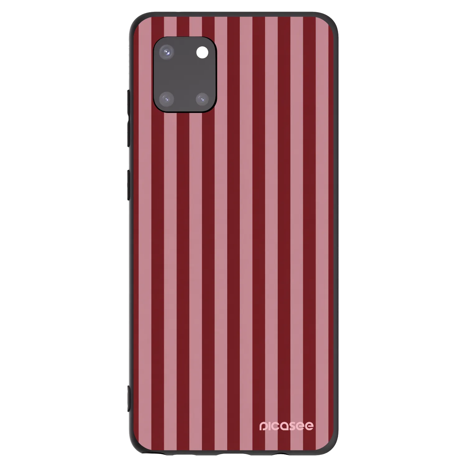 Picasee Μαύρη θήκη σιλικόνης για Samsung Galaxy Note 10 Lite N770F - Dawn