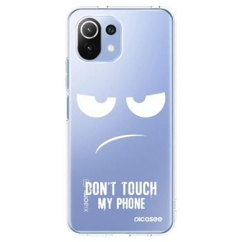 Picasee διαφανής θήκη σιλικόνης Xiaomi Mi 11 Lite - Don't Touch My Phone