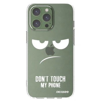 Picasee διαφανής θήκη σιλικόνης Apple iPhone 13 Pro - Don't Touch My Phone