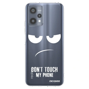 Picasee διαφανής θήκη σιλικόνης Realme 9 Pro 5G - Don't Touch My Phone
