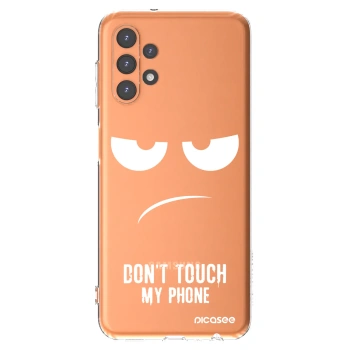 Picasee διαφανής θήκη σιλικόνης Samsung Galaxy A13 4G A135 - Don't Touch My Phone