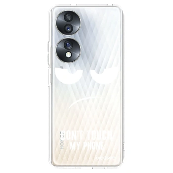 Picasee διαφανής θήκη σιλικόνης Honor 70 - Don't Touch My Phone