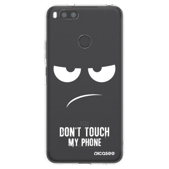 Picasee διαφανής θήκη σιλικόνης Xiaomi Redmi A1 - Don't Touch My Phone