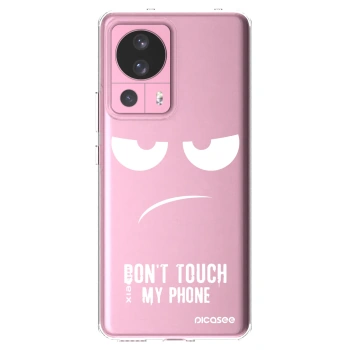 Picasee διαφανής θήκη σιλικόνης Xiaomi 13 Lite - Don't Touch My Phone