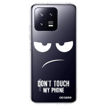 Picasee διαφανής θήκη σιλικόνης Xiaomi 13 Pro - Don't Touch My Phone