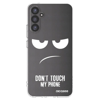 Picasee διαφανής θήκη σιλικόνης Samsung Galaxy A34 5G A346B - Don't Touch My Phone