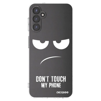 Picasee διαφανής θήκη σιλικόνης Samsung Galaxy A14 4G A145R - Don't Touch My Phone